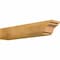 Ekena Millwork Mediterranean Rough Sawn Rafter Tail, Western Red Cedar, 6"W x 6"H x 36"L RFT06X06X36MED00RWR - alternate 1